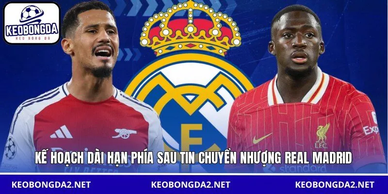 Kế hoạch dài hạn phía sau tin chuyển nhượng Real Madrid