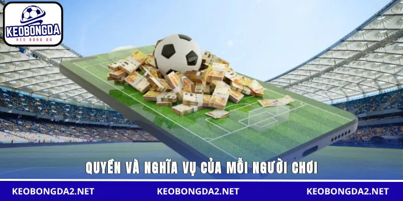 Quyền và nghĩa vụ của mỗi người chơi ở Kèo Bóng Đá